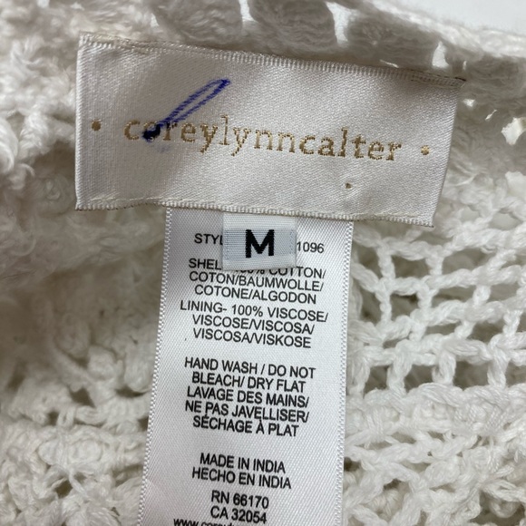 Anthropologie Crochet Dress- White - Picture 10 of 10